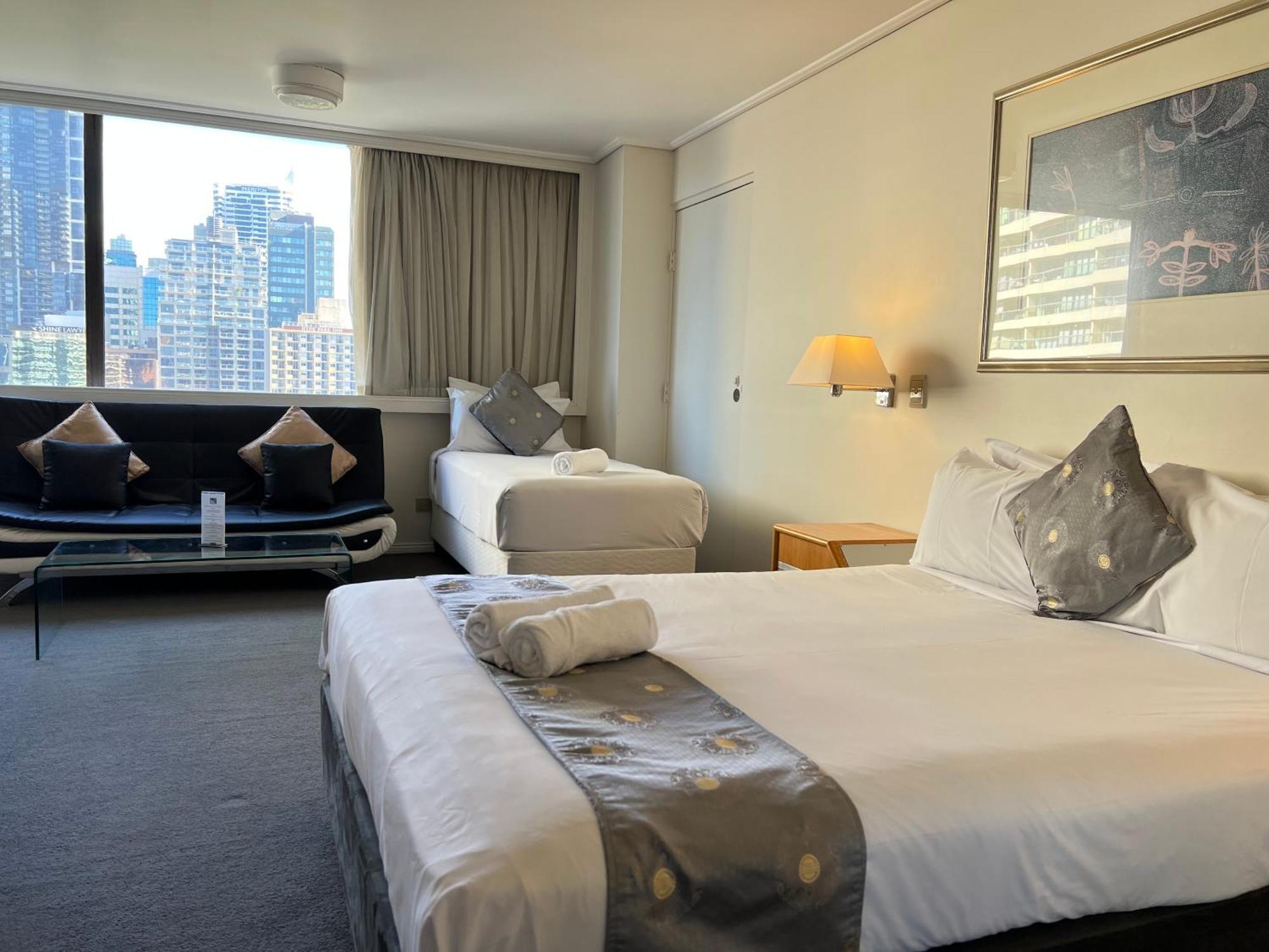 Sydney Hyde Park Private Apartments By Paxsafe ภายนอก รูปภาพ